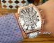 Perfect Replica Franck Muller Rose Gold Croco Cintree Curvex Watch Chronograph Face (4)_th.jpg